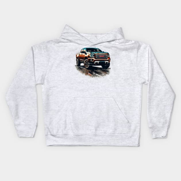 GMC Canyon Kids Hoodie by Vehicles-Art